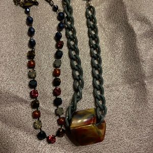 Sabika choker and necklace